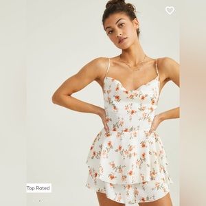 Greer Cowlneck Romper